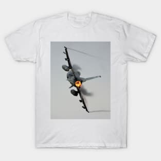 F-16 Afterburner Turn with vapor T-Shirt